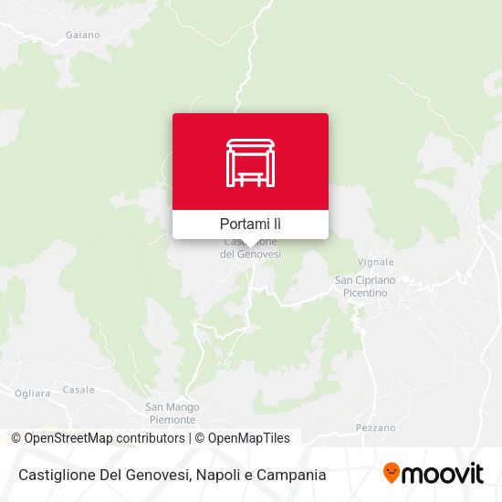 Mappa Castiglione Del Genovesi