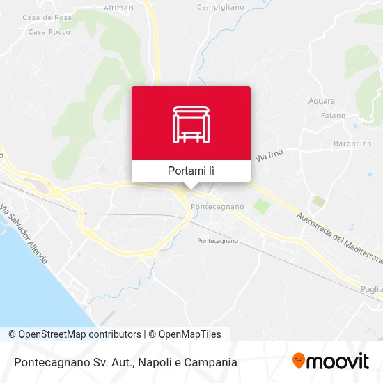 Mappa Pontecagnano Sv. Aut.