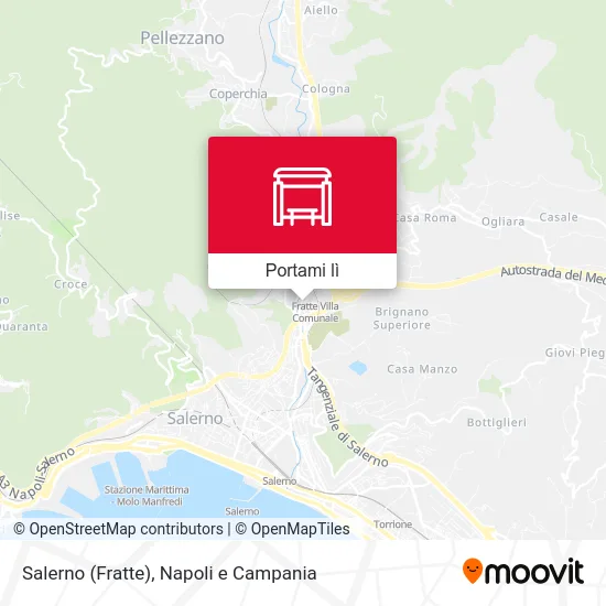 Mappa Salerno (Fratte)