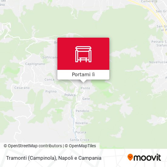 Mappa Tramonti (Campinola)