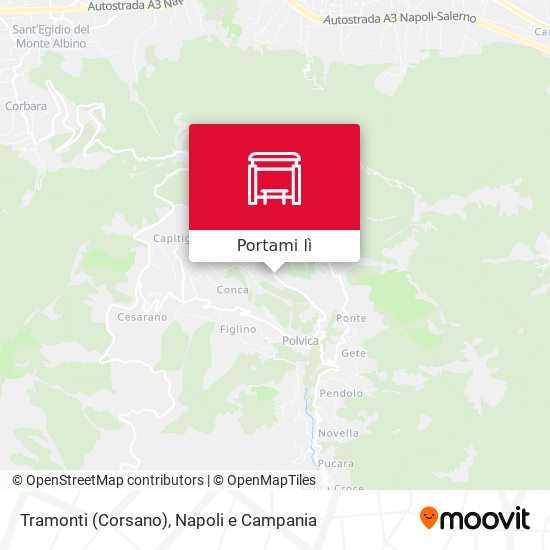 Mappa Tramonti (Corsano)
