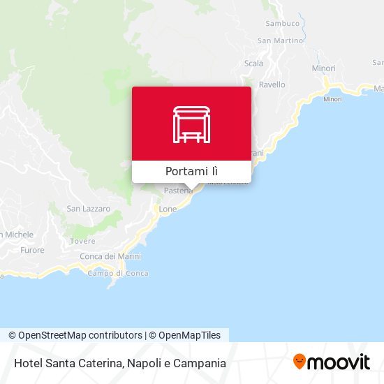 Mappa Hotel Santa Caterina
