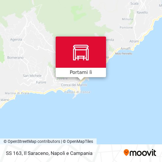 Mappa SS 163, Il Saraceno