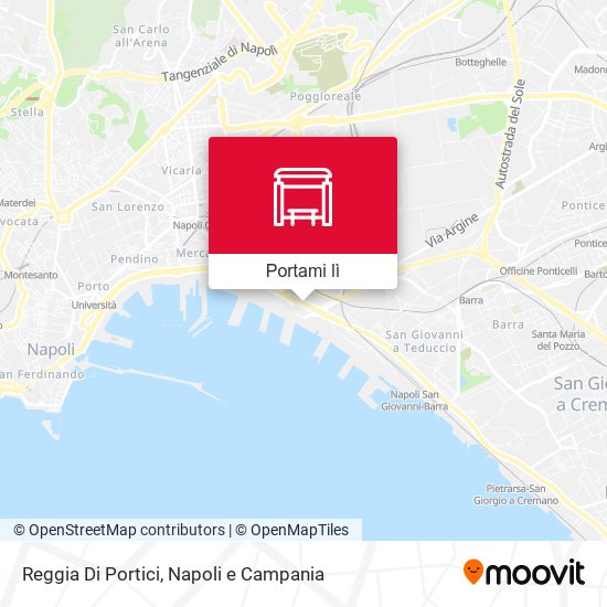 Mappa Reggia Di Portici