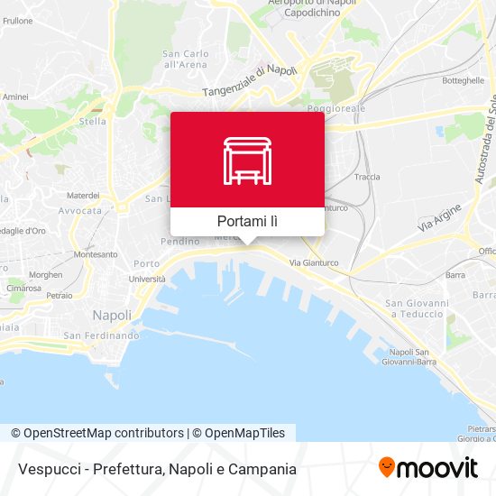 Mappa Vespucci - Prefettura
