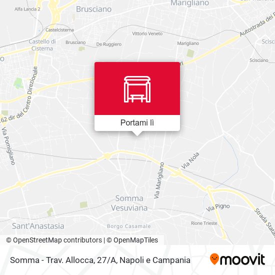 Mappa Somma - Trav. Allocca, 27/A