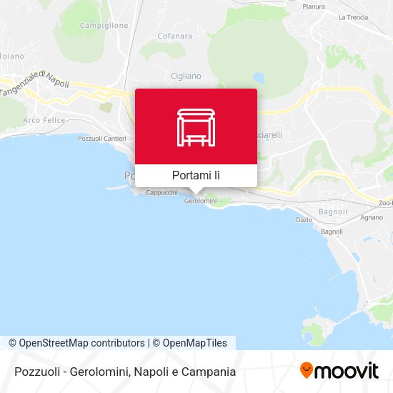 Mappa Pozzuoli - Gerolomini