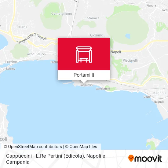 Mappa Cappuccini - L.Re Pertini (Edicola)