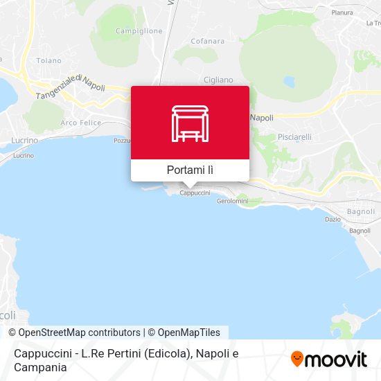 Mappa Cappuccini - L.Re Pertini (Edicola)