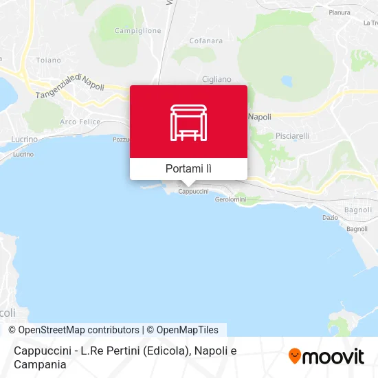 Mappa Cappuccini - L.Re Pertini (Edicola)