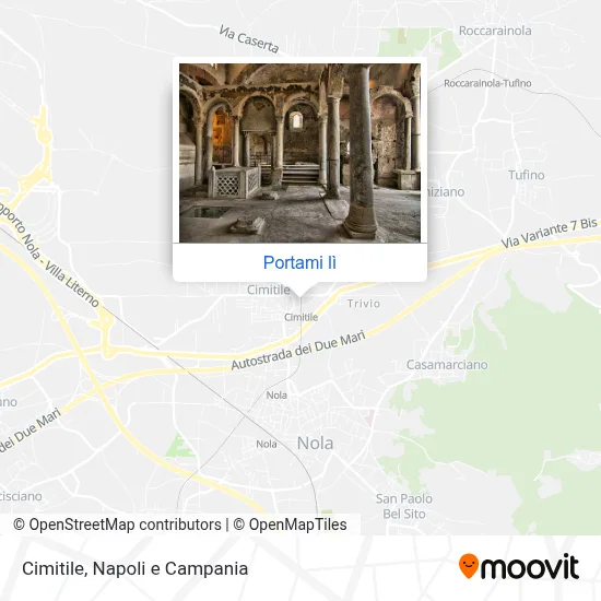 Mappa Cimitile