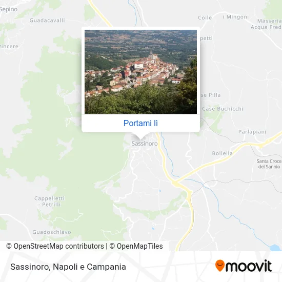 Mappa Sassinoro