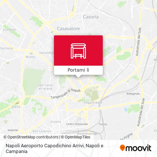 Mappa Napoli Aeroporto Capodichino Arrivi