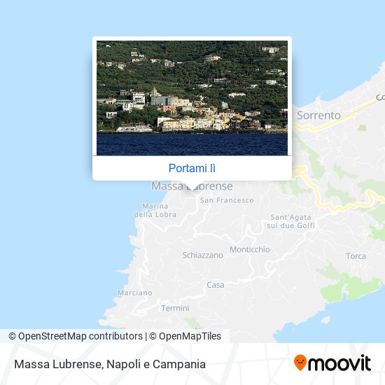 Mappa Massa Lubrense