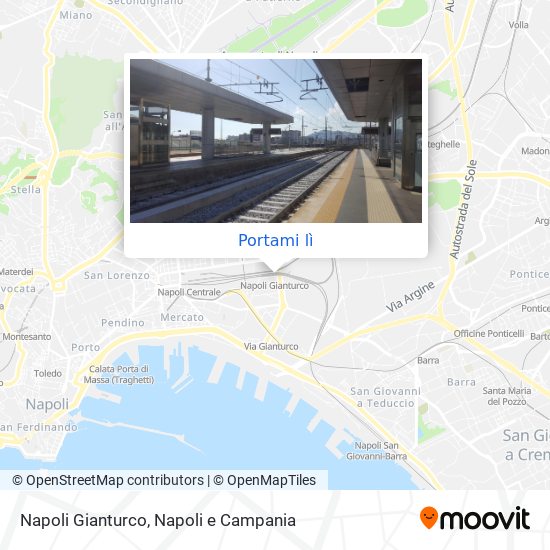 Mappa Napoli Gianturco