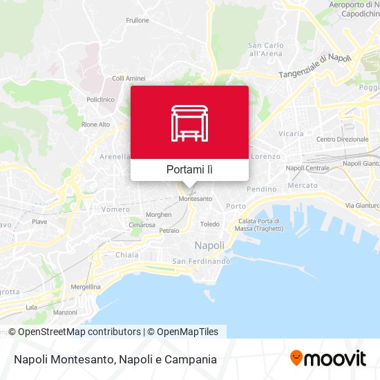 Mappa Napoli Montesanto