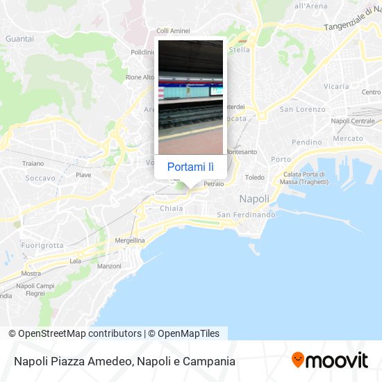 Mappa Napoli Piazza Amedeo