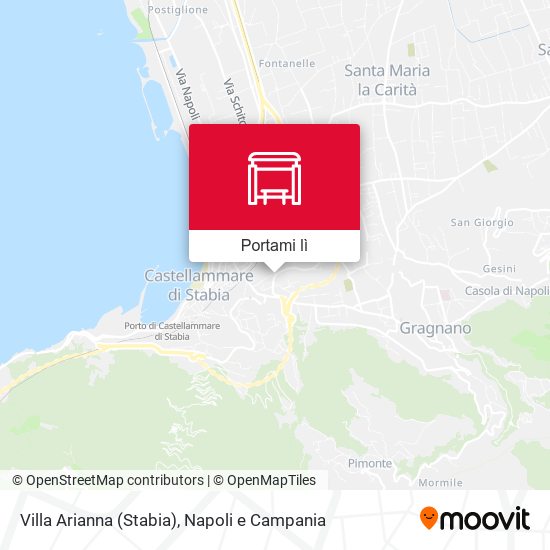 Mappa Villa Arianna (Stabia)