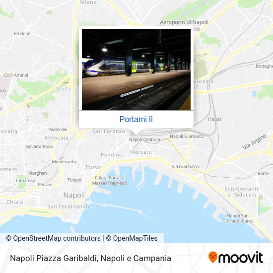 Mappa Napoli Piazza Garibaldi