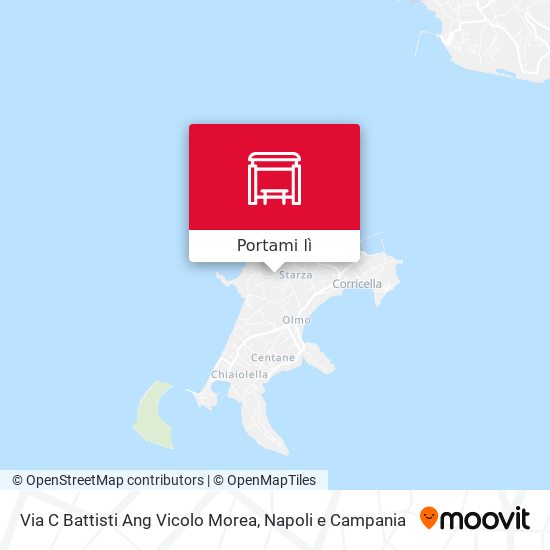 Mappa Via C  Battisti Ang  Vicolo Morea
