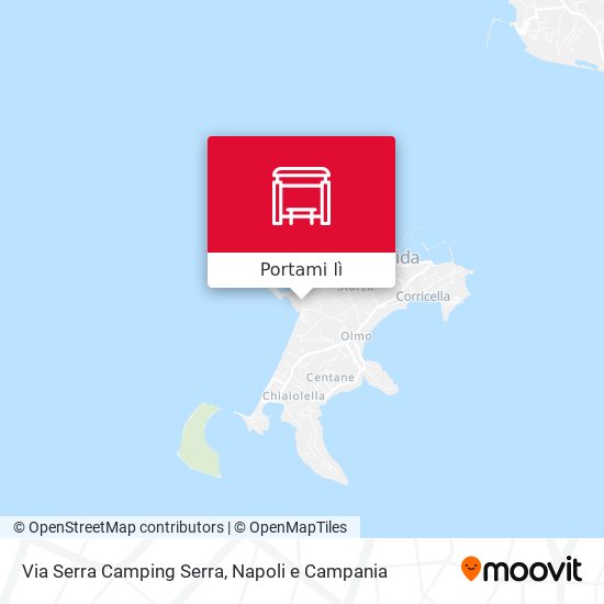 Mappa Via Serra   Camping Serra