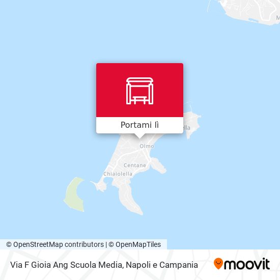 Mappa Via F  Gioia Ang  Scuola Media