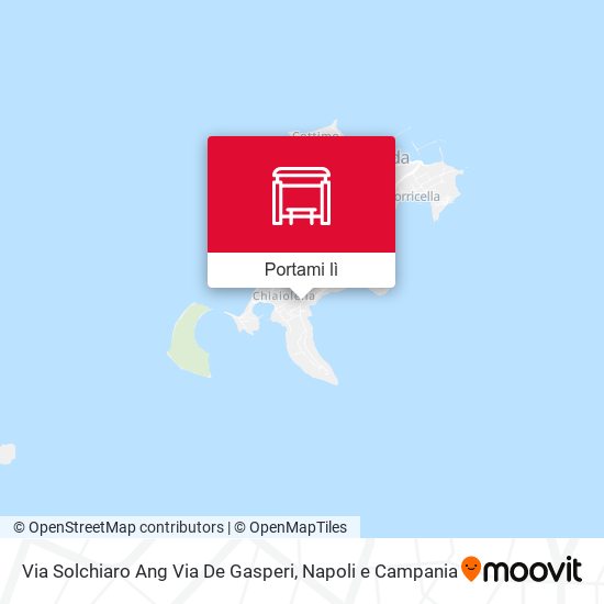 Mappa Via Solchiaro Ang  Via De Gasperi