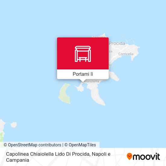Mappa Capolinea Chiaiolella   Lido Di Procida