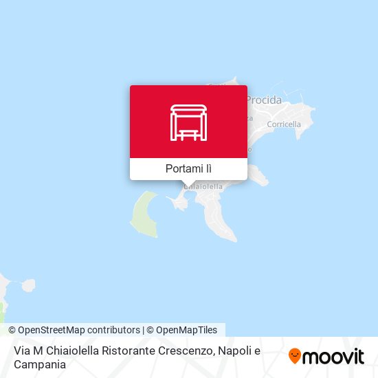 Mappa Via M  Chiaiolella Ristorante Crescenzo
