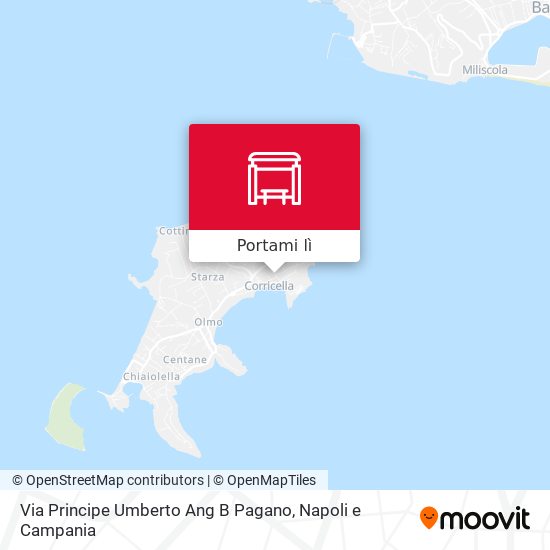 Mappa Via Principe Umberto Ang  B  Pagano