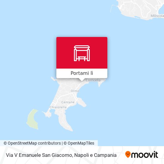 Mappa Via V  Emanuele   San Giacomo