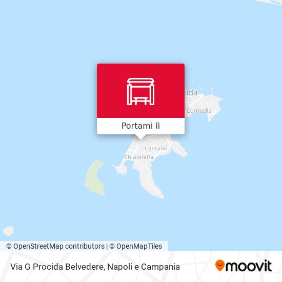 Mappa Via G Procida   Belvedere