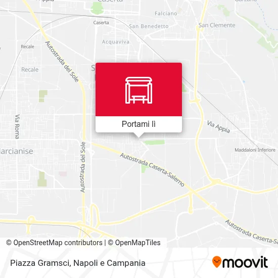 Mappa Piazza Gramsci