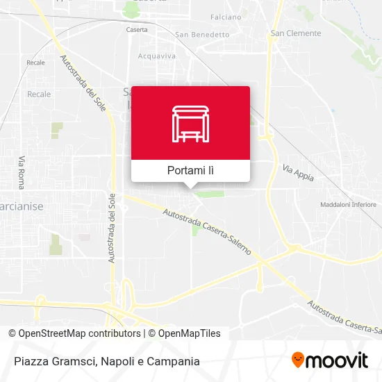 Mappa Piazza Gramsci