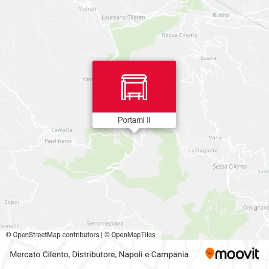 Mappa Mercato Cilento, Distributore