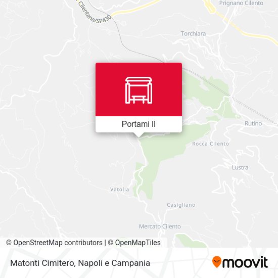 Mappa Matonti Cimitero