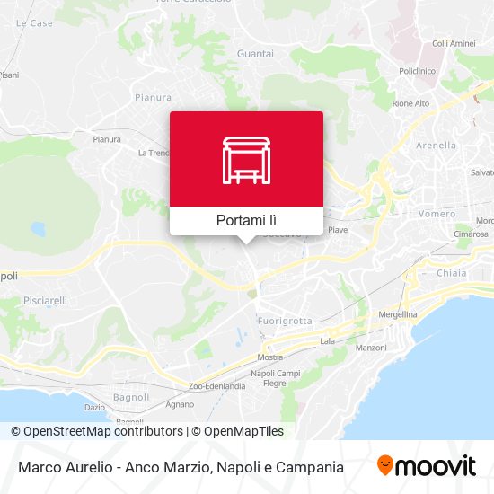 Mappa Marco Aurelio - Anco Marzio