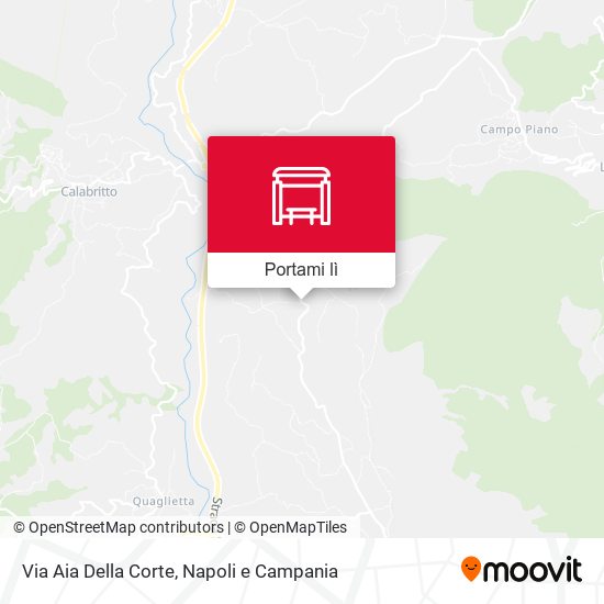 Mappa Via Aia Della Corte