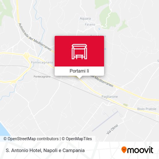 Mappa S. Antonio Hotel