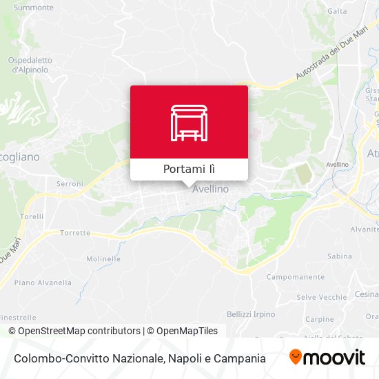 Mappa Colombo-Convitto Nazionale