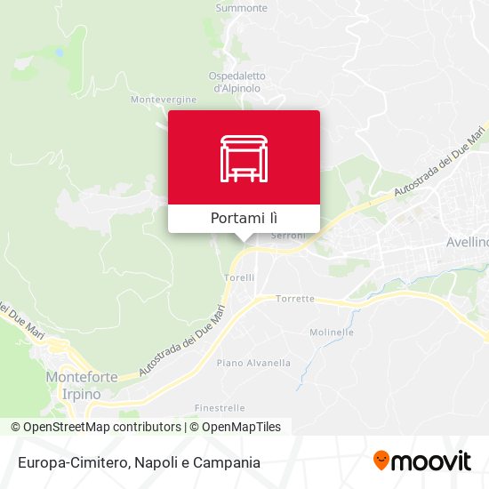 Mappa Europa-Cimitero