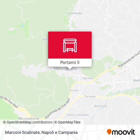 Mappa Marconi-Scalinate