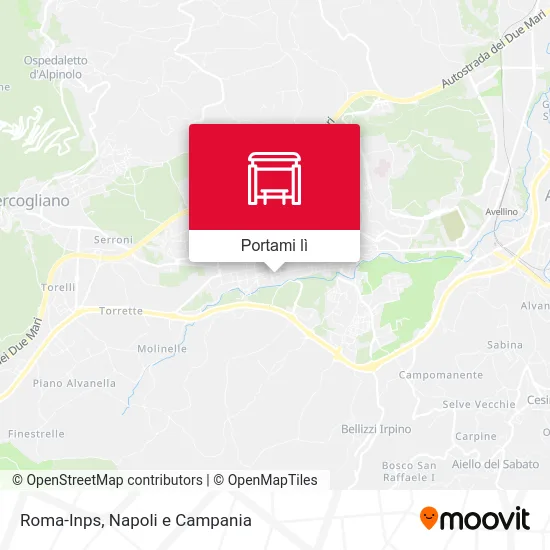 Mappa Roma-Inps