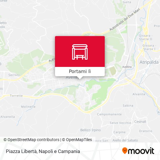 Mappa Piazza Libertà