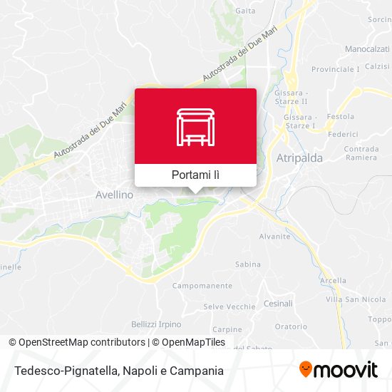 Mappa Tedesco-Pignatella