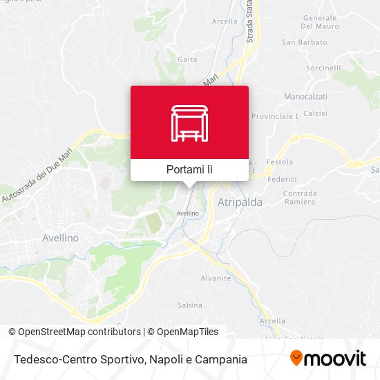 Mappa Tedesco-Centro Sportivo