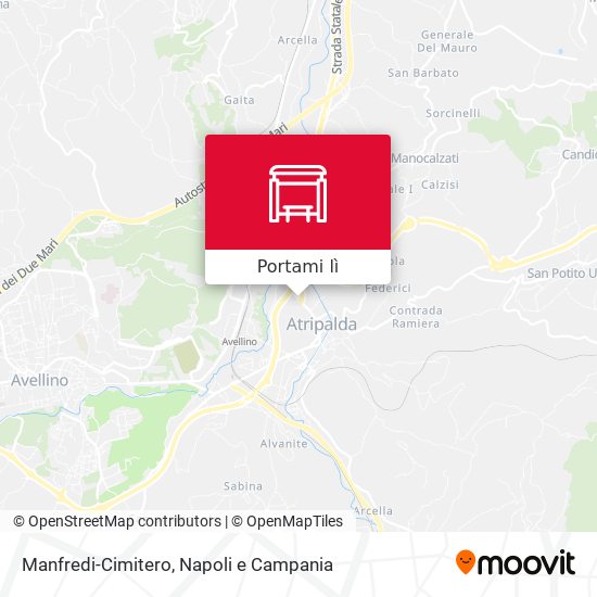 Mappa Manfredi-Cimitero