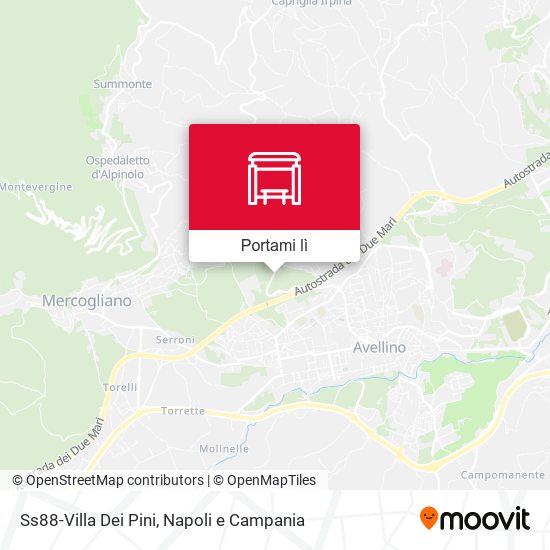 Mappa Ss88-Villa Dei Pini