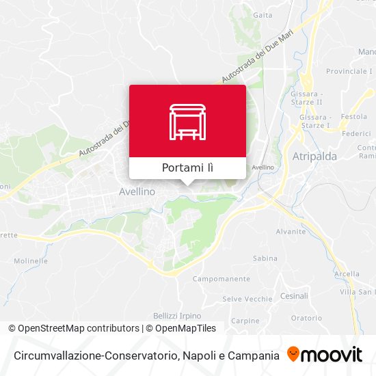 Mappa Circumvallazione-Conservatorio