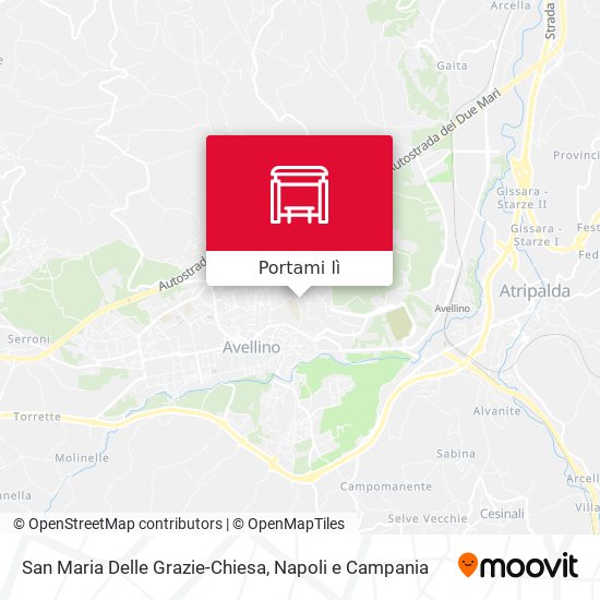Mappa San Maria Delle Grazie-Chiesa